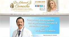 Desktop Screenshot of cosmeticdentistryofsa.com